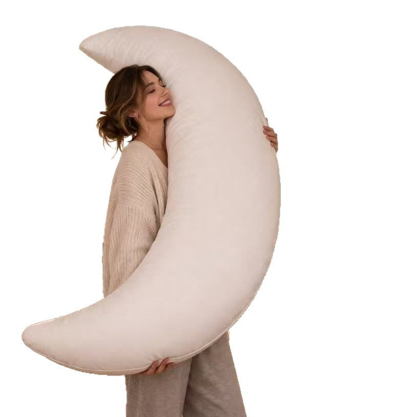 Large Moon Shaped Maternity Pillow